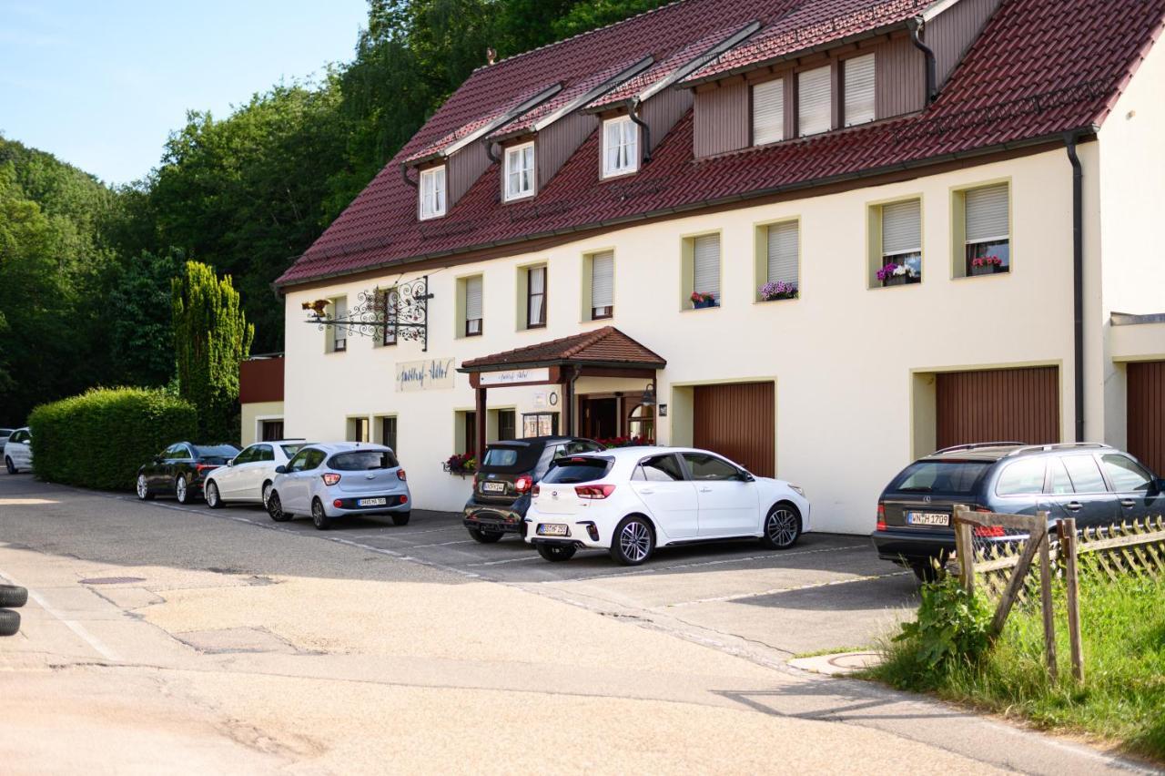 Gasthof Adler Weinstadt Exteriör bild